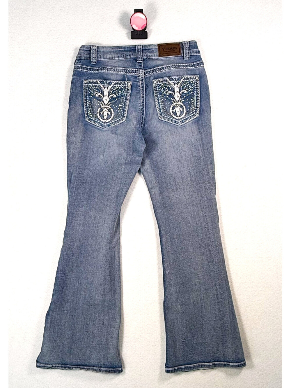 Y Jeans Los Angeles Embellished Bootcut Jeans Women’s 9/10 - Picture 2 of 15